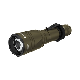 Armytek Dobermann Pro Taktisk Lygte, Varm Lys, 1400 lm, Olivengrøn